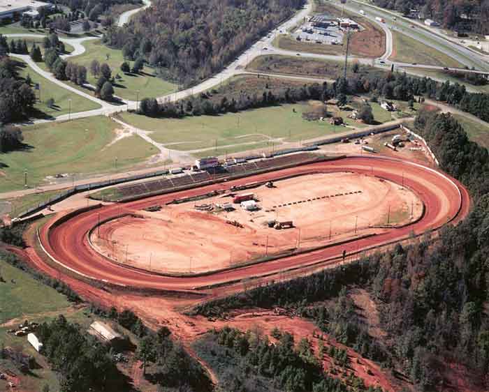 Aerial Photo of Track